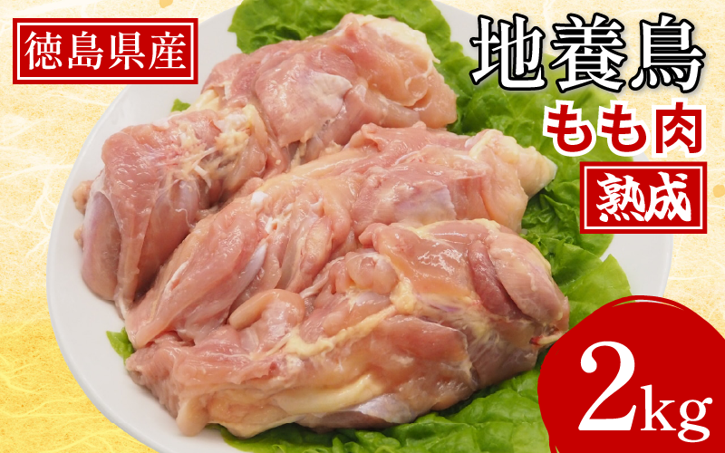 熟成地養鳥 もも肉 2kg 冷蔵