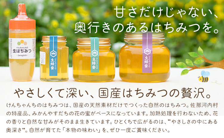 けんちゃんちのはちみつ 730g《30日以内に出荷予定（土日祝除く）》ふるさと納税 はちみつ ハチミツ 蜂蜜 国産蜂蜜 天然蜜蜂 徳島県 佐那河内村 送料無料---tsm_mkf4_30d_25_12500_730g---