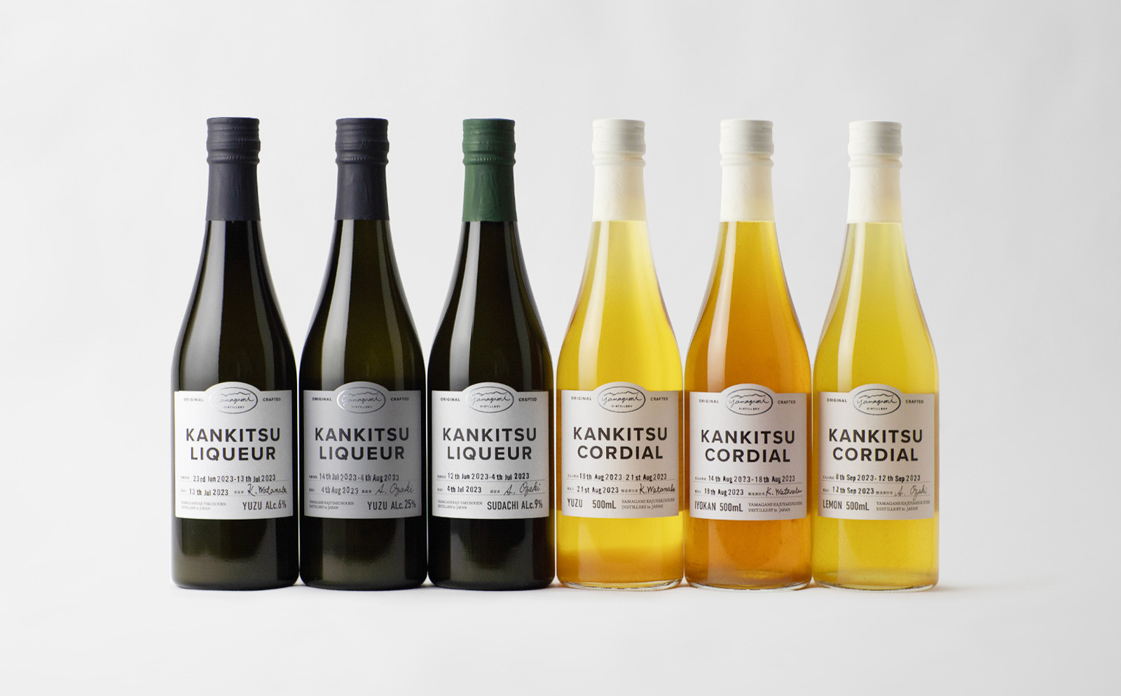 「山神果樹薬草園」柑橘リキュールとコーディアル　6本セット 《30日以内に出荷予定(土日祝除く)》  ---sanagouchi_myk_24_1set---