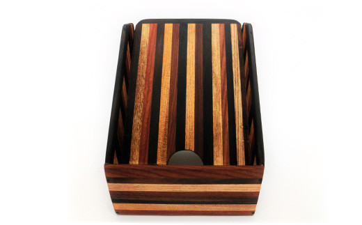 スマホベット（寄木）KT-15  徳島 那賀 木 木材 黒檀 紫檀 欅 黄金壇 木目 木製 木製スタンド スタンド けいたい 携帯 スマホ 一つ一つ手作り 手作り シンプル 高級感 モダン 寝室 職場 デスク 丈夫 インテリア プレゼント ギフト