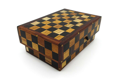 小物入れ「A」名刺・アクセサリー・印鑑　KT-6-1 徳島 那賀 木 木材 寄せ木 木製 木製品 小物 アクセサリー ジュエリー 収納 小物入れ 小物収納 小物ケース 収納ケース 収納ボックス アクセサリーボックス おしゃれ 和風 レトロ 高級感 インテリア 丈夫