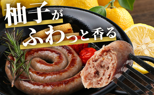 【阿波地美栄】徳島県産 鹿ソーセージ柚子トルネード 4袋（150g×4袋）[徳島 那賀 ジビエ じびえ 阿波地美栄 地美栄 鹿 鹿肉 おかず トルネード ソーセージ ウインナー ウィンナー 柚子 ゆず 木頭ゆず 木頭柚子 きとうゆず]【NH-32】