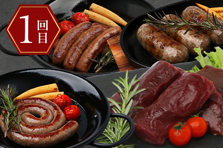 【ジビエ定期便 3回配送】国産 徳島県産【阿波地美栄】極上ジビエのお試し定期便 [徳島 那賀 ジビエ じびえ 阿波地美栄 地美栄 鹿 鹿肉 定期便 3回 鹿ロース肉 フランクフルト ウィンナー ソーセージ 焼肉用 しか肉 鹿スジ肉 鹿スジ丼 丼 コロッケ 冷凍 冷凍コロッケ]【NH-39】