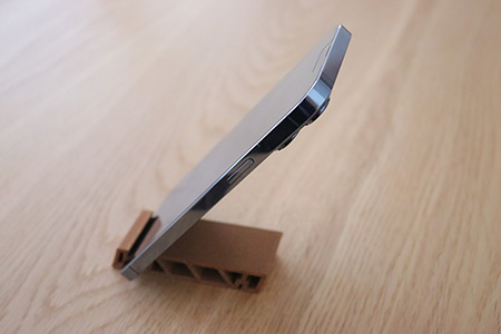 木粉3Dプリントのスマホスタンド NW-10 徳島 那賀 木頭杉 木粉 杉木粉 3D スマホスタンド 携帯スタンド 携帯立て インテリア