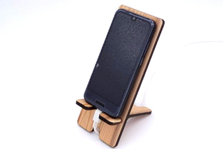木頭杉のスマホスタンド（ANA　Ver.）NW-31