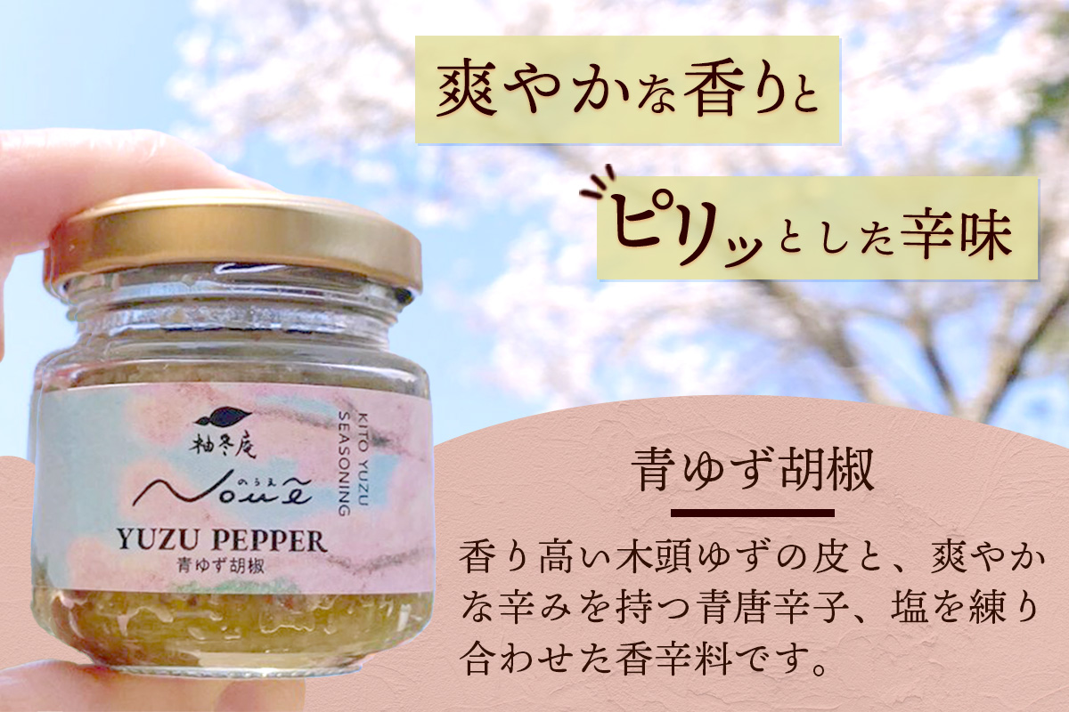 NOUE 3個セット 各40g(青ゆず胡椒・ゆずコンフィチュール・柚子みそ)【徳島県 那賀町 木頭ゆず 柚子 ユズ 木頭柚子 果物 国産 100％ 調味料 柚子胡椒 ゆず胡椒 ゆずみそ 柚子味噌 ジャム ゆずジャム 瓶詰め 果汁 ギフト プレゼント お取り寄せ 柚冬庵】YA-80