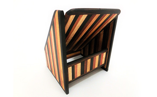 スマホベット（寄木）KT-15  徳島 那賀 木 木材 黒檀 紫檀 欅 黄金壇 木目 木製 木製スタンド スタンド けいたい 携帯 スマホ 一つ一つ手作り 手作り シンプル 高級感 モダン 寝室 職場 デスク 丈夫 インテリア プレゼント ギフト