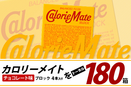【3回定期便】≪チョコレート味≫ カロリーメイトブロック 4本入り 計60箱 ×3回 合計180箱【徳島 那賀 大塚製薬 カロリーメイト チョコ ビタミン ミネラル たんぱく質 脂質 糖質 5大栄養素 バランス栄養食 栄養補給 仕事 勉強 スポーツ 防災 災害 地震 非常食 常備食 備蓄 受験 受験応援 新生活】MS-3-3-choco