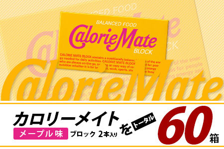 【3回定期便】≪メープル味≫ カロリーメイトブロック 2本入り 計20箱 ×3回 合計60箱【徳島 那賀 大塚製薬 カロリーメイト メープル ビタミン ミネラル たんぱく質 脂質 糖質 5大栄養素 バランス栄養食 栄養補給 仕事 勉強 スポーツ 防災 災害 地震 非常食 常備食 備蓄 受験 受験応援 新生活】MS-5-3-maple