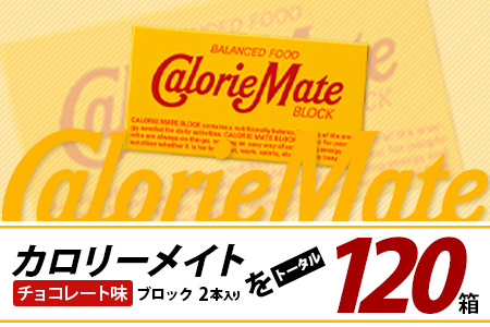 【6回定期便】≪チョコレート味≫ カロリーメイトブロック 2本入り 計20箱 ×6回 合計120箱【徳島 那賀 大塚製薬 カロリーメイト チョコ ビタミン ミネラル たんぱく質 脂質 糖質 5大栄養素 バランス栄養食 栄養補給 仕事 勉強 スポーツ 防災 災害 地震 非常食 常備食 備蓄 受験 受験応援 新生活】MS-5-6-choco