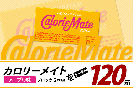 【6回定期便】≪メープル味≫ カロリーメイトブロック 2本入り 計20箱 ×6回 合計120箱【徳島 那賀 大塚製薬 カロリーメイト メープル ビタミン ミネラル たんぱく質 脂質 糖質 5大栄養素 バランス栄養食 栄養補給 仕事 勉強 スポーツ 防災 災害 地震 非常食 常備食 備蓄 受験 受験応援 新生活】MS-5-6-maple