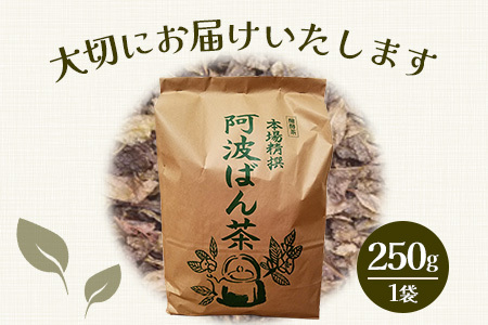 伝統製法 阿波ばん茶 250g 1袋【ふるさと納税 徳島県 那賀町 徳島 那賀 お茶 茶葉 阿波ばん茶 番茶 晩茶 乳酸菌 特産品 国産 発酵茶 茶 発酵 新茶 お取り寄せ お土産】YS-33 通常発送