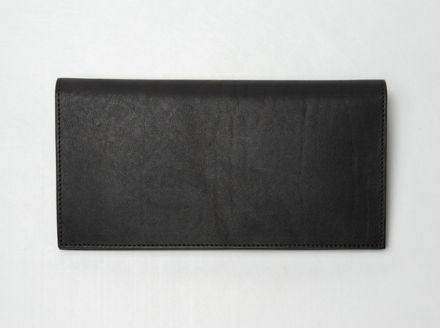 徳島で染め上げた革製品【泥染】長財布－long wallet－