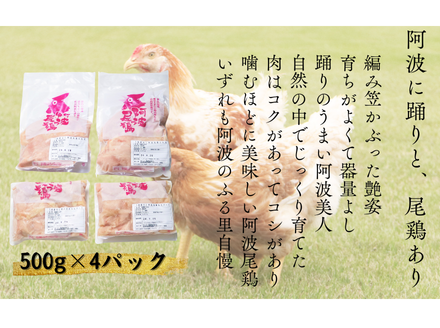 阿波尾鶏もも肉セット（２ｋｇ）