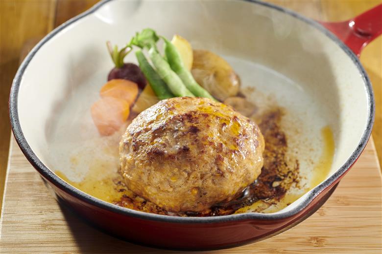 豚ハンバーグと粗びきウインナーセット