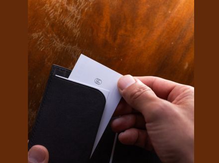 【藍染】ジャパン・ブルーの名刺入れーfolded　card　caseー