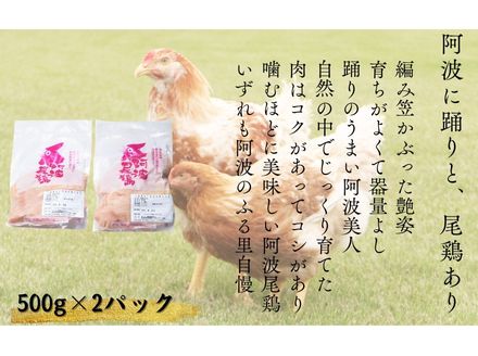 阿波尾鶏もも肉セット（１ｋｇ）