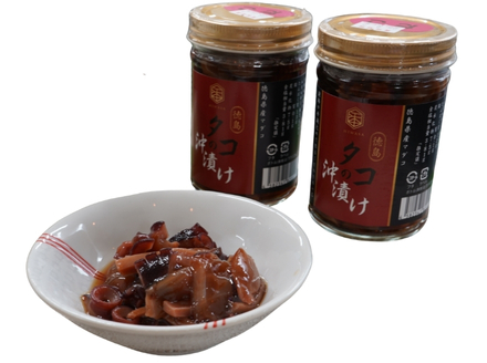 漁師たつ兄のタコの沖漬け２本