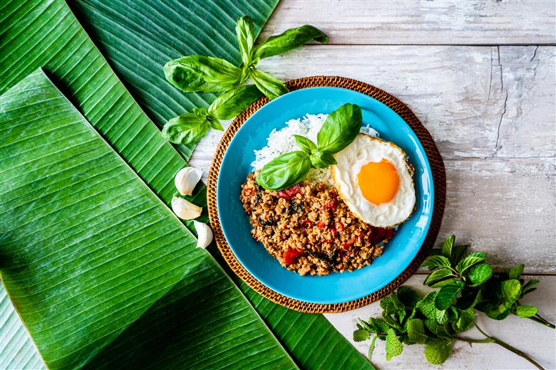 阿波尾鶏ぜいたくガパオ　５食