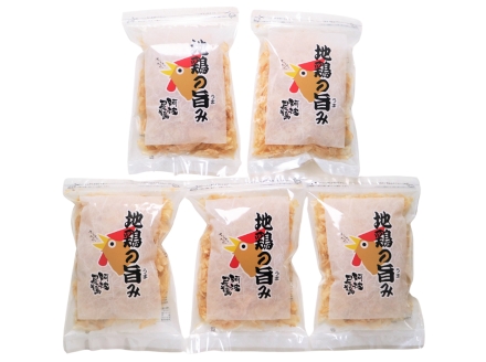 地鶏の旨み（阿波尾鶏削り節）5パック