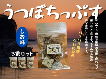 漁師たつ兄のうつぼチップス３袋