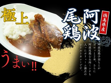 阿波尾鶏骨付地鶏カレー　10食