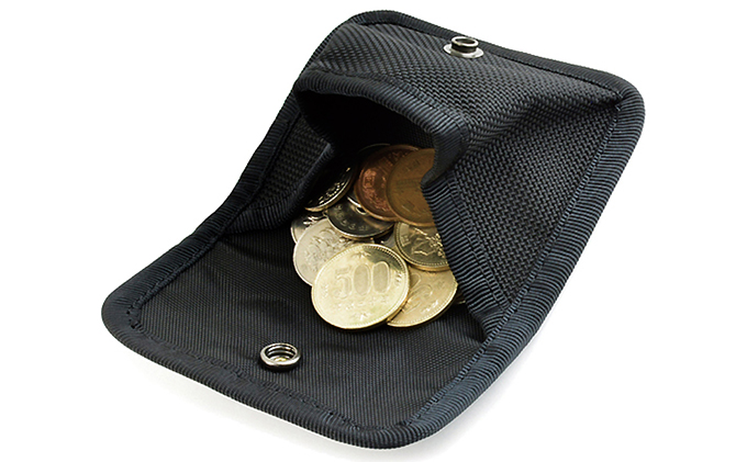 バンナイズ　大きく開いて取り出しやすい コインケース