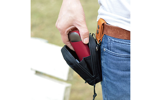 iQOS、小型の音楽プレーヤー用ジャバラ付きマルチケース