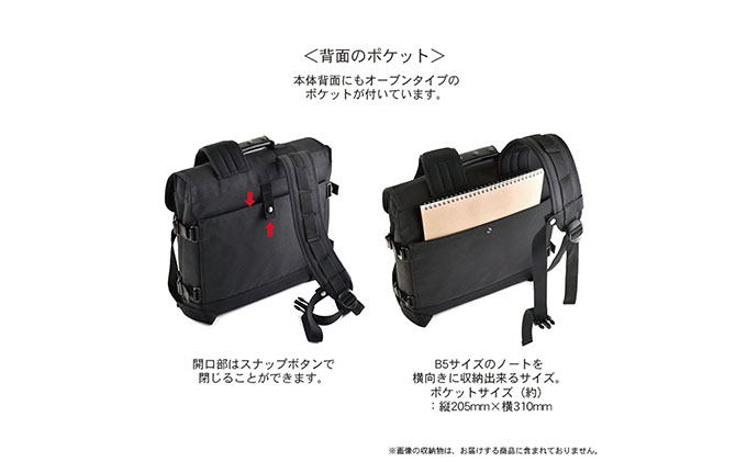 LPレコードが収納できるサイズのレコードリュック