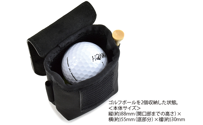 ゴルフボールケース／2個用