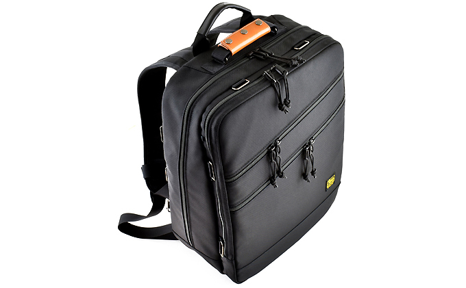 VanNuys 大人のワーキングベース／Wファスナー ＜Wワイド＞ ビジネスリュック バックパック デイパック 多機能 大容量 出張 旅行 通勤 通学 パソコン バンナイズ