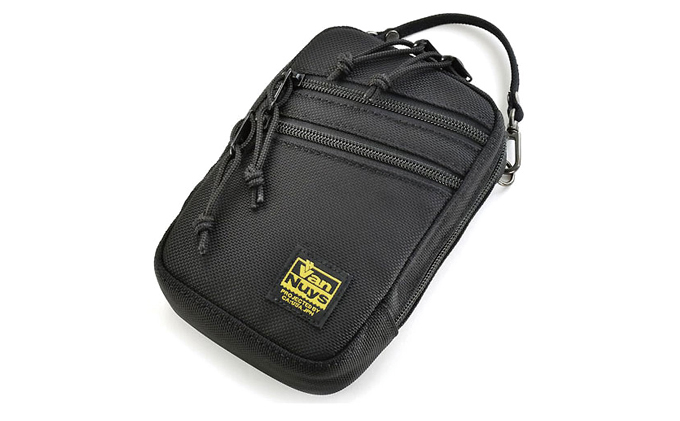 VanNuys 完全無欠のWファスナーサブバッグ／スモール ウエストバッグ ウエストポーチ アウトドア ボディバッグ ヒップバッグ バンナイズ