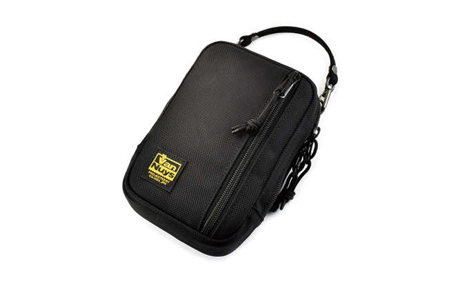 VanNuys 薄型サブポケット／Type-B ウエストバッグ 多機能ウエストバッグ 収納多数 ヒップバッグ  帆布 バンナイズ