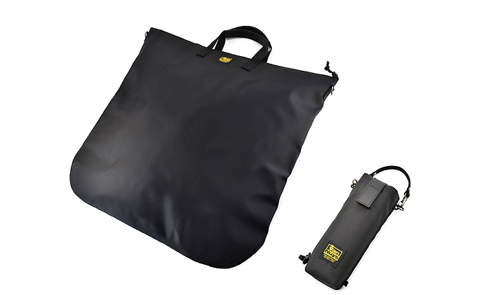 VanNuys 備え的な折り畳みサブバッグ／ワイド＜専用収納ケース-A付属＞ エコバッグ デイリーバッグ 折りたたみ 洗える 洗濯可能 コンパクト 大容量 シンプル  バンナイズ