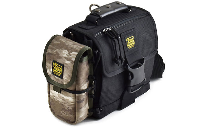 カスタムバッグF2／ハイエンドモデル＜スマホが2台入るケースセット仕様＞ カモフラージュ