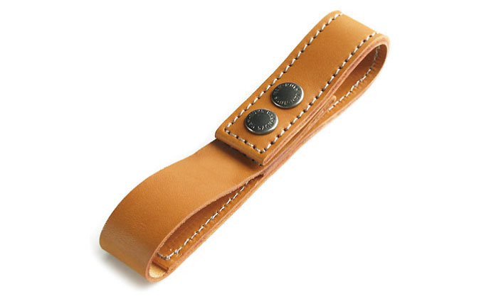 ぬめ革の時計ホルダー／Type-B（幅：20mm）キャメル