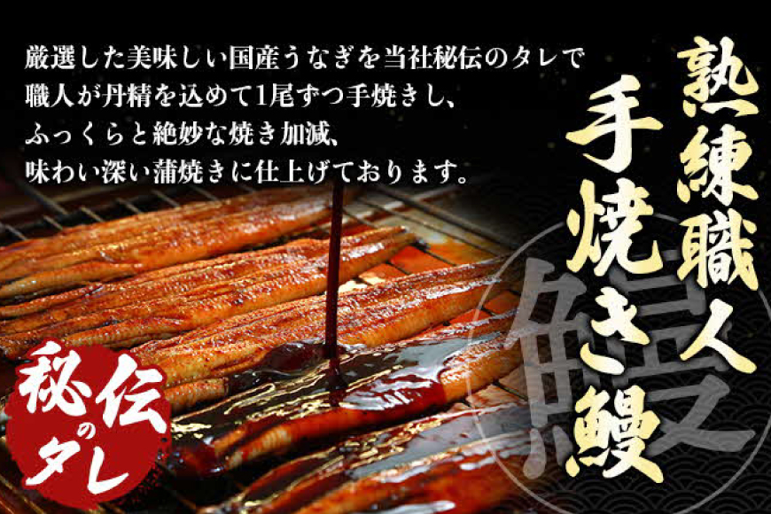 うなぎ 国産 うなぎ蒲焼き 3尾 [モリカン 徳島県 北島町 29bh0002] ウナギ 鰻 unagi うなぎ蒲焼 真空パック 真空 パック 冷蔵