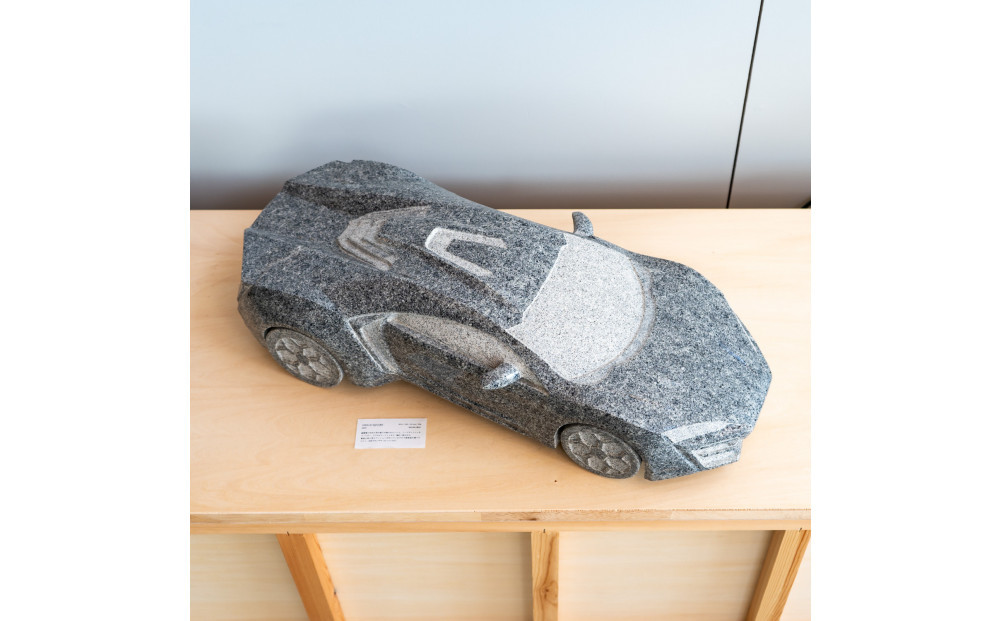 1/10スケール 庵治石モデルカー（オーダーメイド）