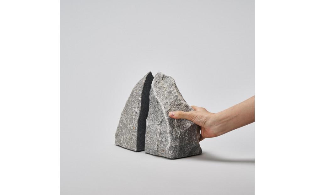 RS - ROCK END / XL / komame｜庵治石ブックエンド