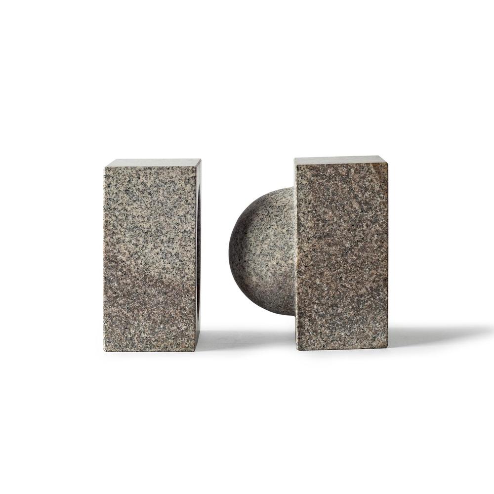 TY BOOKSTAND / sabi｜山本忠司氏デザインの庵治石ブックエンド