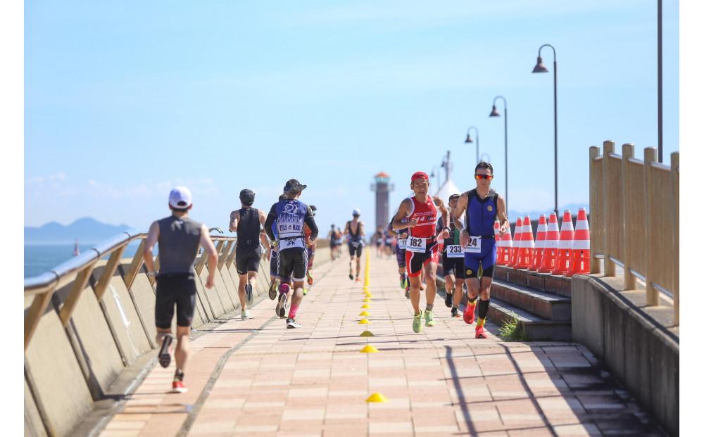 サンポート高松トライアスロン2025出場権（Tシャツ有　１名様分）