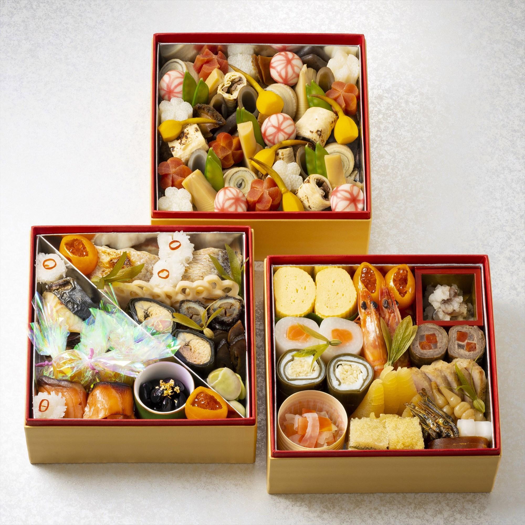 香川讃岐の地で79年の歴史。料亭二蝶のおせち料理「祝」三段 4～5人前