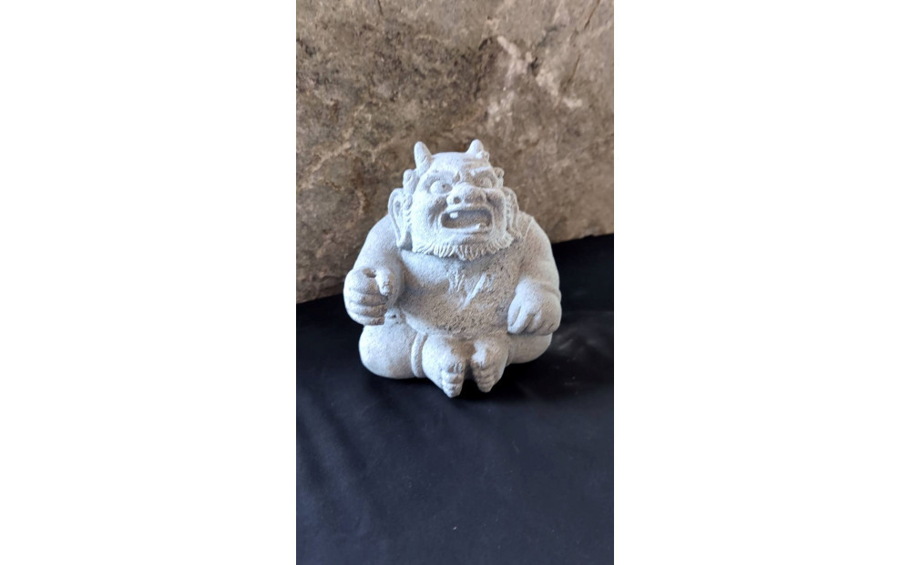 庵治石「鬼っこ」げん爺