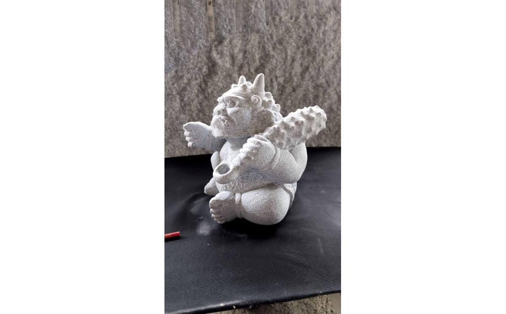 庵治石「鬼っこ」鬼まる