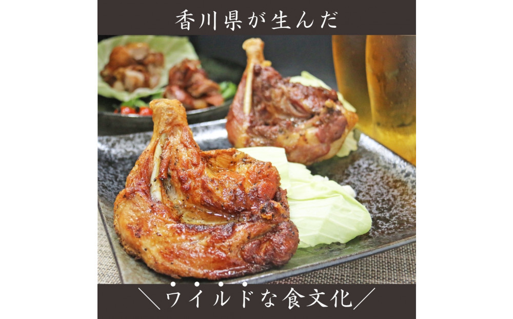 讃岐名物！骨付鳥(わか)10本セット