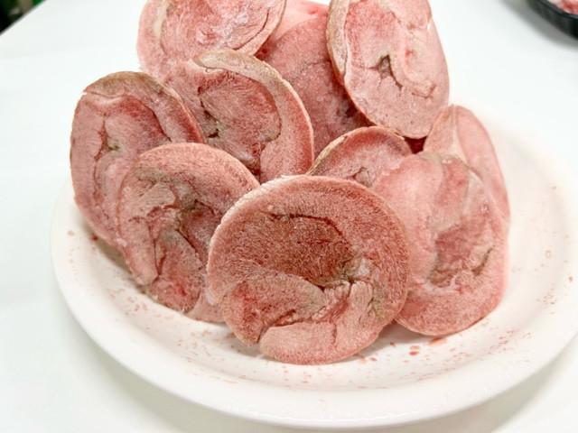 オリジナルスパイスで仕上げた　薄切りタン　1000g