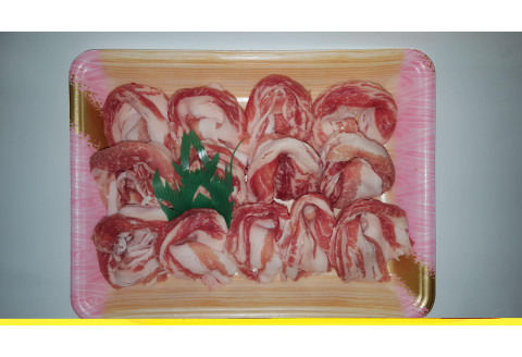 オリーブ豚ロース500g・バラスライス500gセット