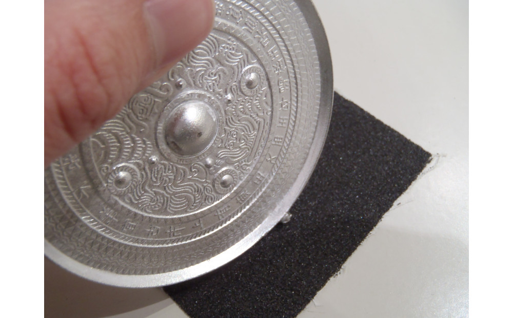 古代遺物の研磨体験キット（三角縁神獣鏡２個セット）