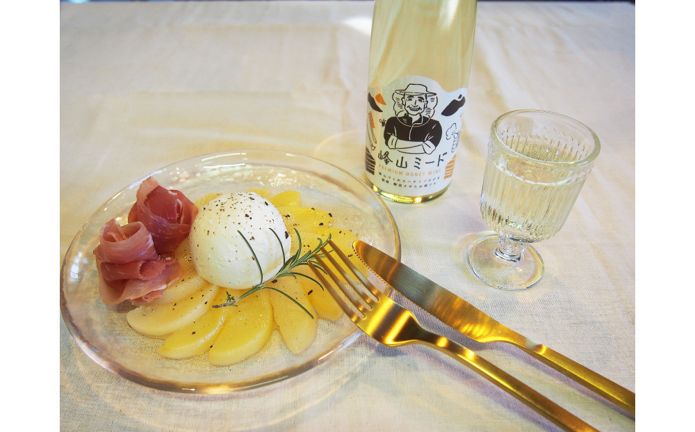 古来発祥の珍しいハチミツのお酒「峰山ミード」1本