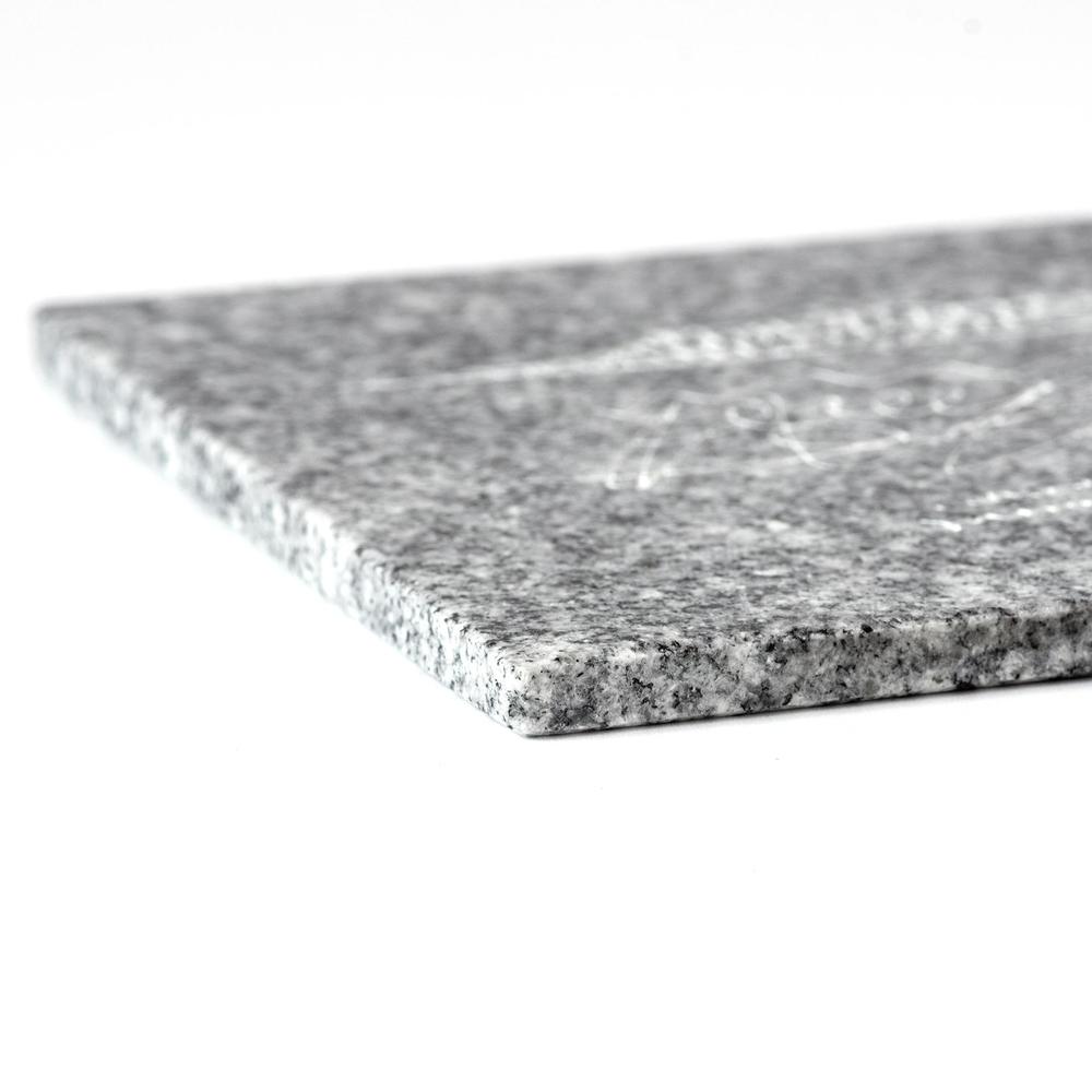 屋島 / Ichiro Yamaguchi｜山口一郎氏イラスト刻印の庵治石プレート